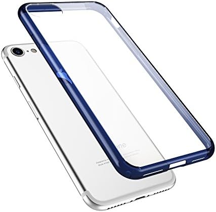 iPhone 7 case-4.7inch,iPhone 8 case,[Coolest][Shockproof]New manufacturing, Attractive appearance compatible with super shock for iPhone 7/ iPhone 8 4.7inch(Clear) (Clear&amp;Blue)