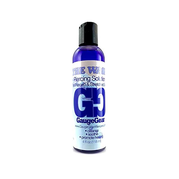 Gauge Gear Premium Stretched Ear Care Kit Piercing