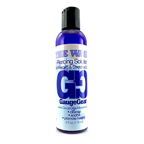 Gauge Gear Premium Stretched Ear Care Kit | Piercing Aftercare and Stretched Skin Care | Stretching Balm, Daily Oil