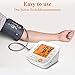 Blood Pressure Monitor Upper Arm, AlphagoMed Automatic Blood Pressure Monitor Large Cuff 9-17 inches, Digital Bp Cuff for Home Use,2 * 90 Memory Mode, Batteries and AC Adapter Included - FDA Approved