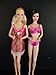 Underwear Bra and Panty Set in Hot Pink with Nightie Made to Fit Barbie Doll