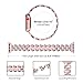 Wearlizer Rose Gold Womens Compatible Apple Watch Band 38mm 40mm iWatch Wristband Replacement Rhinestone Stainless Steel Strap Beauty New Bracelet Metal Hand Removal Link Series 4 3 2 1 Sport Edition