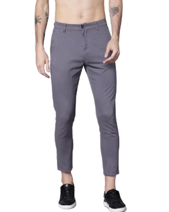 Jes Grey 4 Way Lycra Men Casual Track Pant Amazon.in Clothing