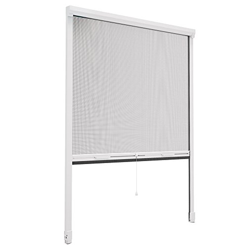 Fly Screen Clamping Roller Blind for Insect Protection Window Net