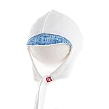 goumihat - smart, stay on baby hats - 1 pack (M/L sketch blue)