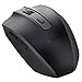 Kroma CompactErgo 2.4GHz Wireless Portable Mobile Mouse Optical Mice with USB Receiver, 3 Adjustable DPI Levels, 6 Buttons for Notebook, PC, Laptop, Computer, Macbook - Black