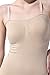 Franato Women's Seamless Body Shaper Slimming Tube Dress Shapewear Slips Medium Beige