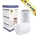 Huanlemai Replacement Cartridges for Universal Fixed/Handheld Shower Head Filter (15-Stage Filter Cartridges)