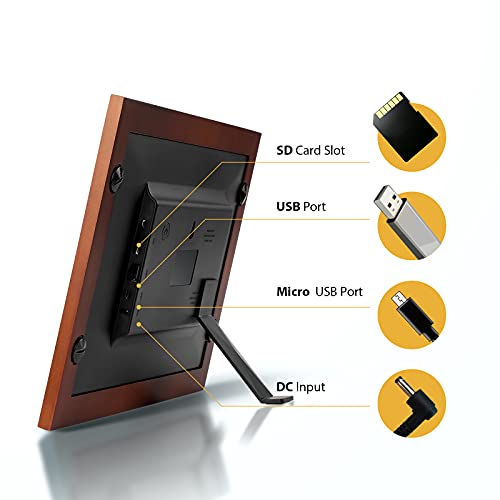 VANKYO WiFi Digital Photo Frame, 10.1 inch Touch Screen, 1920X1200 Full