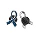 1 Blue Awareness Ribbon Pin Support Colon, Colorectal Cancer, Child Abuse, Respiratory