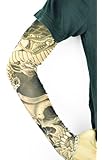 タトゥー ! Tattoo Sleeve タトゥー スリーブ ワイルド ドラゴン デザイン 2枚組