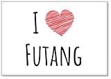 I Love Futang, fridge magnet