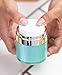 Teal Blue Airless Refillable Jar 1.7 oz / 50 ml (2 Pack)