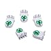 STONCEL 5 Pcs T5 Lamp Holder Tube Mount Socket Bi-Pin Base White, Green Plastic, Ceramic Material 54 Watts 2.5E+2 Volts AC 100-250V