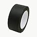 JVCC Black Masking Tape (JV497): 2 in. (48mm actual) x 60 yds. (Black)