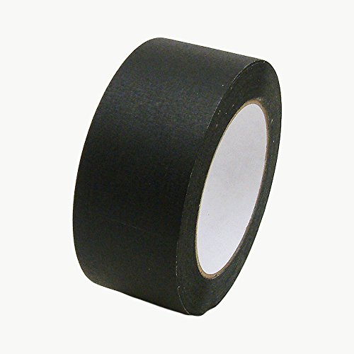 J.V. Converting JV497/BLK260 JVCC JV497 Black Masking Tape: 2" x 60 yd, Black