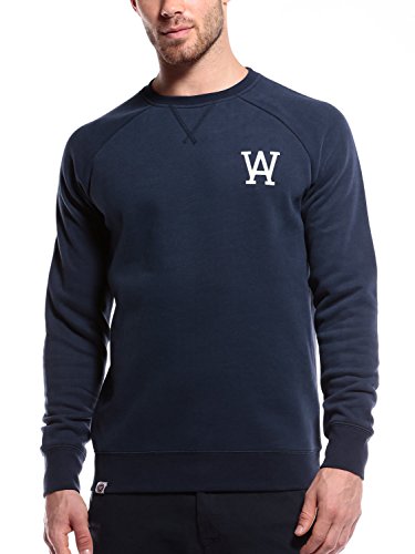 WOLDO Athletic Herren Sweatshirt Pullover Pulli Raglan Slim Fit