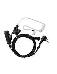 Auricular para radio Motorola CP200 cp200d PR400 GP88 GP300 P110 CP040 CT150 pro1150 ep450 SP10 xtn500 2-hilos Covert de vigilancia Tubo acústico auricular PTT Mic