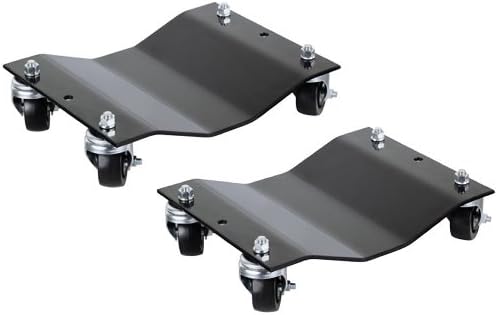 5061 Pentagon Tools Set of (2) 12" Tire Skates Wheel Dolly Move Your Car on Ball Bearings Skates