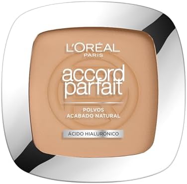 Puder Foundation Accord Parfait - Beige, Neu, Gesichtspuder, Puder, Kosmetikpuder, 9 Gramm, Warm, Medium Deckkraft, Lichtreflektierend, Hyaluronsure, Mineralpigmente, 2 Jahre Haltbarkeit