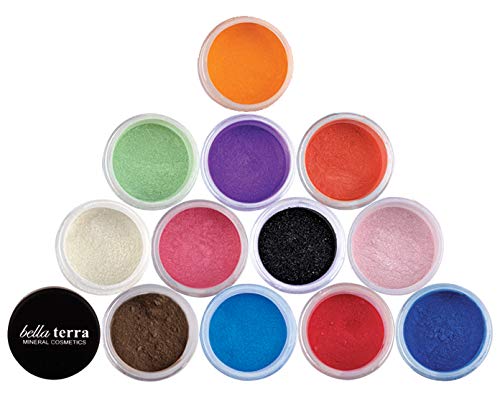 Bella Terra - Mineral Shimmer - All Colors - Natural - Original - Cruelty-Free - Eye Glitter - Eye Highlighter (Goldfish) - Thumbnail 4