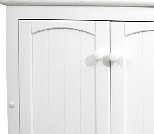Catskill Craftsmen Double Door Kitchen Cabinet, White