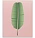 Banana Leaf, Tropical Art, Banana Leaf Art, Palm Leaf Print, Tropical Wall Print, Botanical Wall Art, Pink leaf art, Minimalist Print, Leaf Art Print, Leaf Wall Art, Boho Art Print, Bohemian Art, 8x10