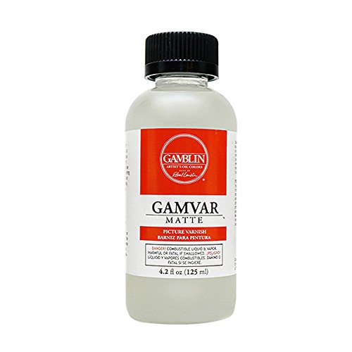 Gamblin Gamvar Pict Varnish 4 Oz Matte