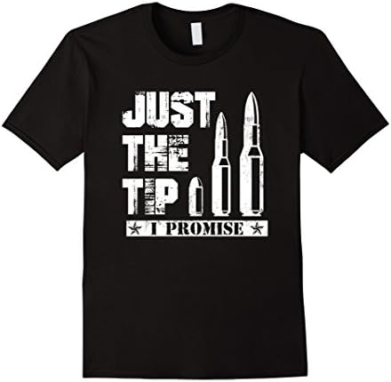 Mens Just The Tip I Promise Funny T-shirt GIFT FOR VETERAN XL Black