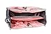PK Baby Diaper Caddy - Bag in Tote Bag - Hanging Stroller Straps - Compact Nursery Organizer Storage in Girl Pink bundle set comes with a FREE Reusable Portable Waterproof Changing Pad Liner