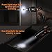 Electric Screwdriver, SDH13DC Cordless Rechargeable Screwdriver 3.6V 2.0Ah Lithium Ion Battery MAX Torque 4N.m, 3 Flexible Position and 6 Torque Setting, Front LED and Rear Flashlight