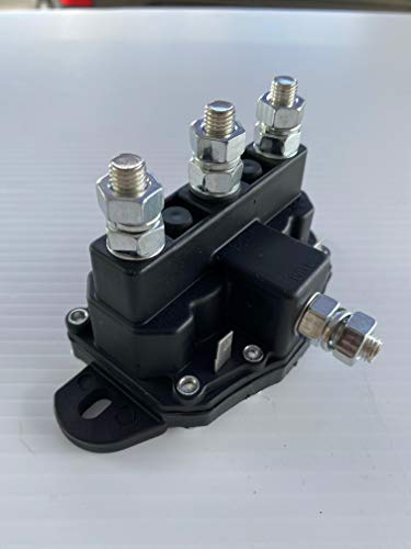 Tarp Switch For Dump Truck Motor Reversing Solenoid, DPDT 12VDC 150 Amps Contractor Relay Switch For Tarp Motor Winch Hoists Snowplows By All Truck Products Electric Hoist Winch