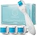 Dermatrue Derma Roller 3 Piece Kit for Face & Body | Microdermabrasion Micro Needling Skin Care Set | 3 Different Sizes, 600 Titanium Needles | Microneedle Roller Derma Planing Tool