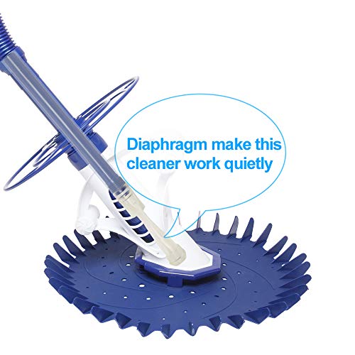VINGLI Pool Cleaners Vacuum Automatic Swimming Pool Cleaner with