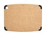 Epicurean Non-Slip Series Cutting Board, 17.5-Inch by 13-Inch, Natural/Slate