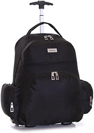 cabin luggage backpack wheels