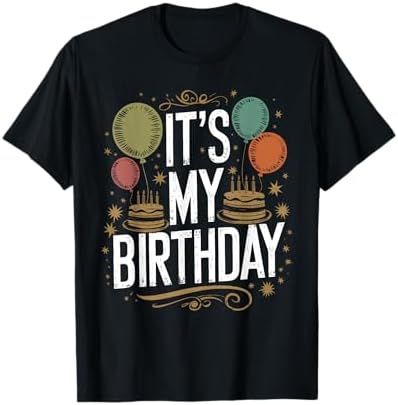 Amazon.com: Birthday Mode On T-Shirt : Clothing, Shoes & Jewelry