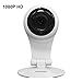 Fsmart 1080P Wireless Security Camera Home Surveillance System With Two Way Audio /Night Vision/Motion Detection - Wifi Camera (White)