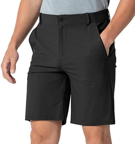 Rdruko Men’s Golf Shorts Stretch Quick Dry Work Cargo Shorts 5 Pocket
