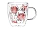 Cypress Home Be You Glass Coffee Cup, 12 oz