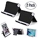 Cell Phone Stand Multi-Angle,【2 Pack】 Tablet Stand Universal Smartphones for Holder Tablets(6-11"), e-Reader, Compatible Phone XS/XR/8/8 Plus/7/7 Plus, Galaxy S8/S7/Note 8, Air, Mini, Pixel 2(Black) primary