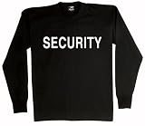 Rothco 2-Sided L/S T-Shirt/Security, Black, Large