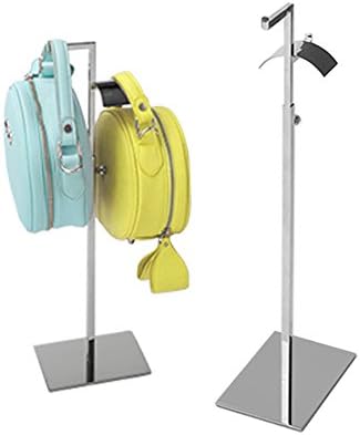 2 Pack of TOMUM Metal Handbag Rack Women Bag Display Stand Double Side Adjustable Stainless Steel Holder