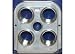 Dillon Precision 13909 550 B Toolhead Tool Head RL550B Four Die Holder RL 550B