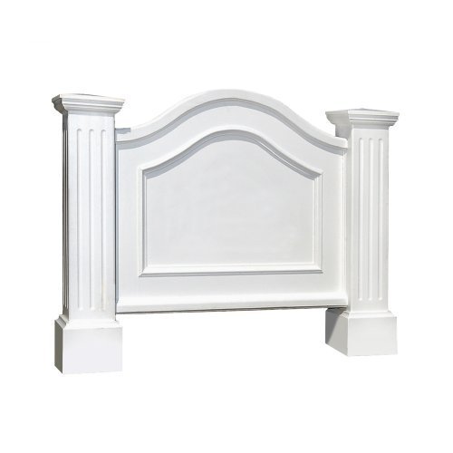 image for Mayne 5820-WH Nantucket Address Sign, White by Mayne