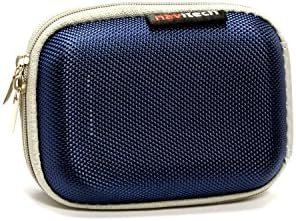 NavitechBlue Hard Protective Earphone/Headphone Case Compatible With Sunorm Noise Cancelling Sport Metal Earphone