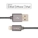 Omars iPhone Charging Cable, Apple Cable 4ft - [Apple MFi Certified] Sync & Charging Cord Compatible with iPhone X / 8/8 Plus / 7 Plus 6S Plus 6 Plus/iPad/iPod - Grey