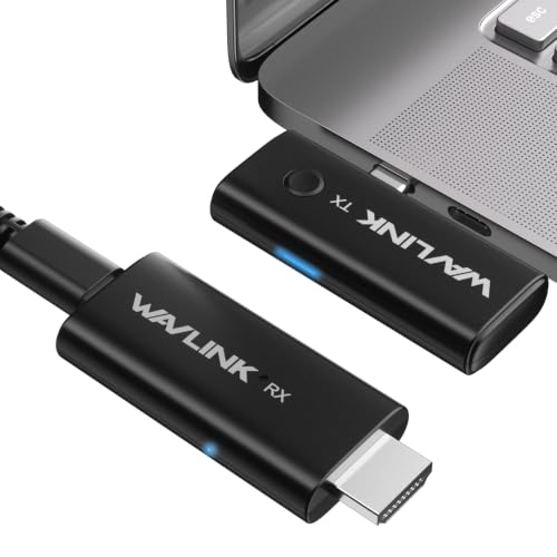 WAVLINK Trasmettitore e ricevitore HDMI wireless, estensore HDMI wireless
