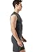 TM-MUA05-ZDG_Large Tesla Men's R Neck Sleeveless Muscle Tank Dry Compression Baselayer MUA05