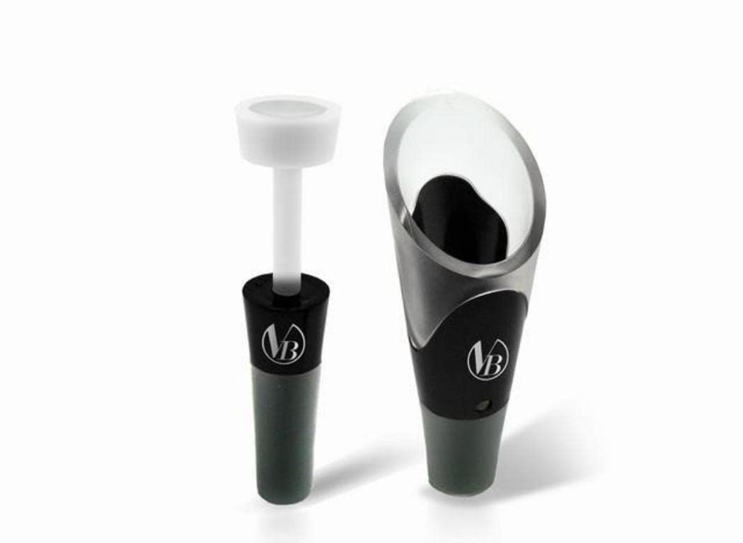 Vin Bouquet FIA 006 Pourer & vacuum stopper, Set including Pourer & Vacuum Stopper